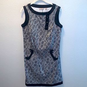 ❤️ Kim Rodgers Artsy Dress Black White Contemporary Women’s Sz 6